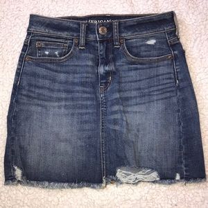 American Eagle Denim Skirt super stretch X